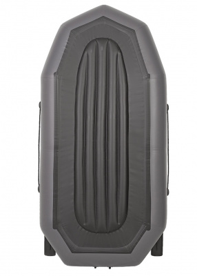 Лодка гребная под мотор Лоцман Профи 240 ВНД (серый)