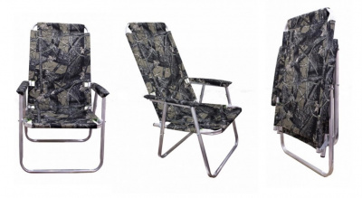 Складное алюминиевое кресло Медведь Вариант №3 (46*46*80 см)