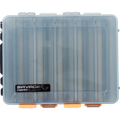 Коробка Savage Gear Lurebox 2 Sided Smoke Short 20.5x17x4.8cm. Арт.74221