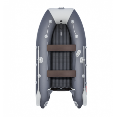 Лодка ПВХ Таймень LX 3600 НДНД Графит/светло-серый