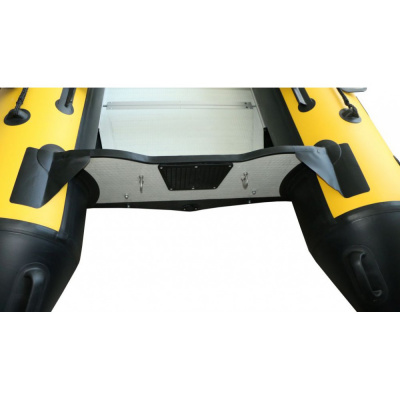 Лодка Polar Bird 360М New Merlin Стеклокомпозит (чёрно-желтый) 