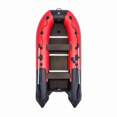 Лодка ПВХ Ривьера Компакт 3200 СК "Комби" красный/черный