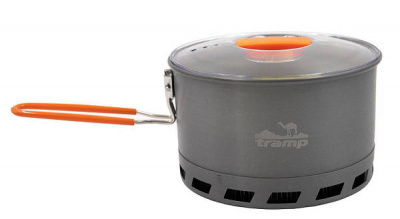 Котелок туристический Tramp Firebird с термообменником из анодированного алюминия 2.2 л TRC-119