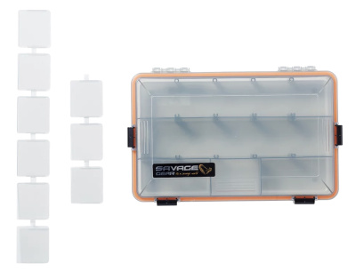 Коробка Savage Gear WP Lurebox 4B Smoke 27.5x18x5см, арт.74224