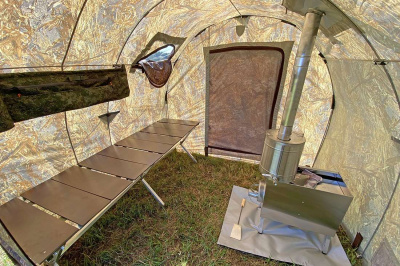 Тамбур-баня Малый 2х2 м для палаток УП ( нового образца ) (200х200/190 см)