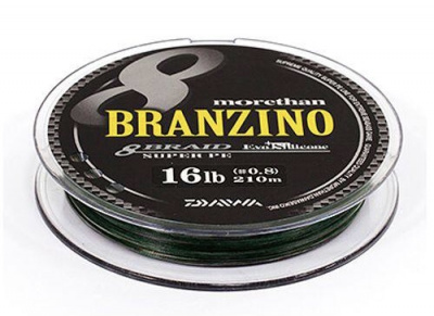 Шнур Daiwa Morethan Branzino 8+Si 210m #1.5 30lb