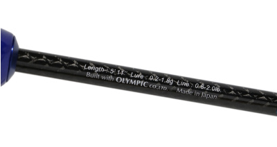 Спиннинг Crystal 511 Bask Clear Blue 1.83m 0.2-1.8gr