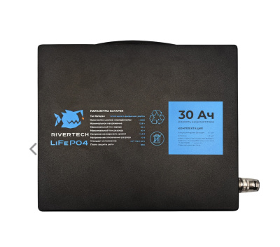 Аккумулятор Rivertech LiFePO4 30Aч