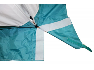 Всесезонная палатка Призма Шелтерс (2-сл) 185*185 (бело-оранжевый)