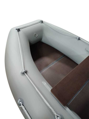 Лодка ПВХ Roger Hunter 3200 эконом (серая)