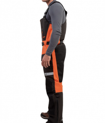 Костюм рыболовный Graff (поплавок -15°С) (215ОВ-11 черно-оранжевый) размер XXXL (182-188)