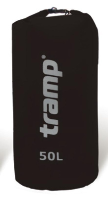 Гермомешок Tramp Nylon 50 л черный (TRA-103-black)