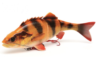 Приманка Savage Gear 4D Line Thru Perch Slow Sink 17cm 63gr 03-Albino