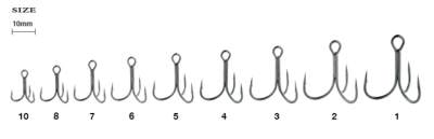 Тройник Ryugi Pierce Treble Dagger TC Coat №5 (6 шт)