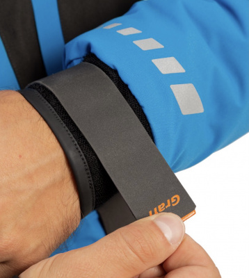 Костюм рыболовный Graff (поплавок -15°С) (215ОВ-3 черно-голубой) размер XXL (182-188)