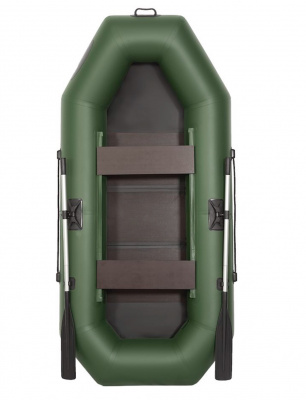 Лодка гребная Лоцман С-260 ЖС (зелёный)