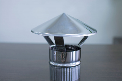 Дымник Берег на дымоход печи д80