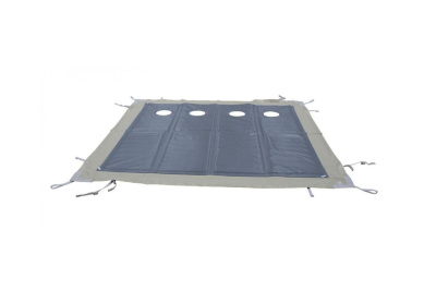 Пол Гидро ПВХ универсальный Митек к палаткам для зимней рыбалки (4 лунки) размер 2.05x2.05м