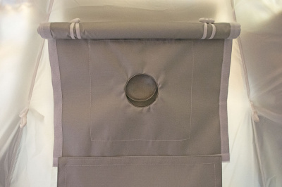 Разделка дымохода Берег на липе д90