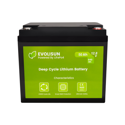 Аккумулятор EVOLISUN LiFePO4 12.8 V, 50 Ah (50A)