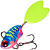 Тейл-спиннер Narval Buzzing Bug 14gr #013-Wavy Parrot