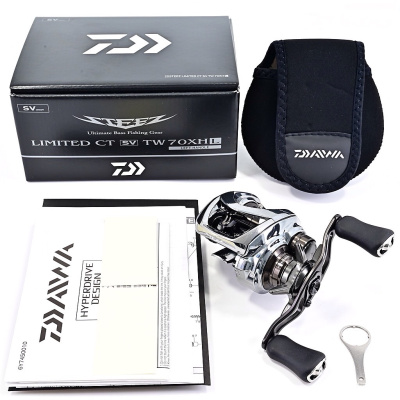Катушка мультипликаторная Daiwa 25 Steez Limited CT SV TW 70XHL