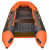 Надувная лодка Boatsman BT320A (графитово-оранжевый)