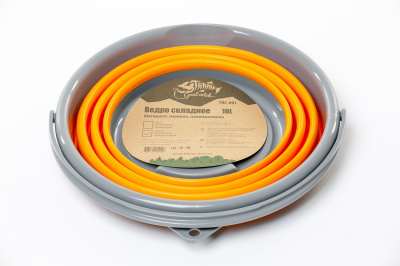 Ведро складное силиконовое 10 л Tramp TRC-091