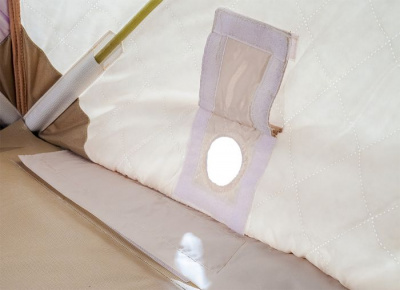 Зимняя палатка Снегирь 1Т (Термо) (145х145/165 см)