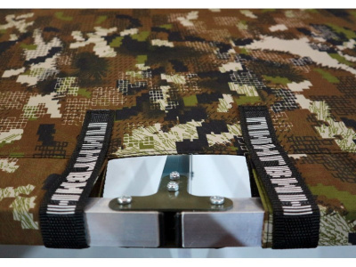 Раскладушка Пингвин складная в чехле 185/65cm + пятаки