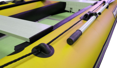 Лодка Polar Bird 320М (Лайт) Стеклокомпозит (Чёрно-желтый)