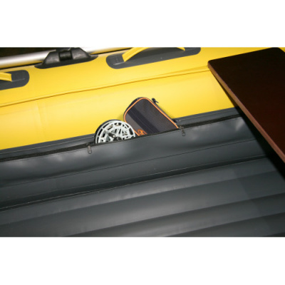 Надувная лодка ПВХ Риф Скат 370 НДFi (интегр. фальшборт, пластиковый транец, НДНД)