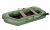 Лодка гребная Лоцман С-260 РС (зелёный)