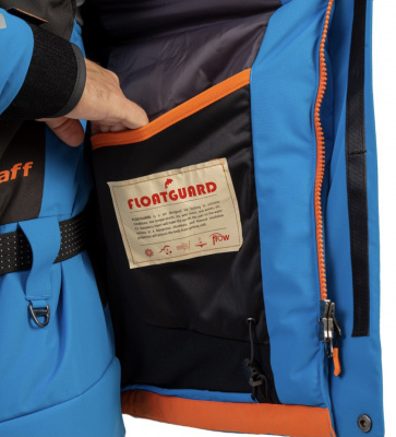 Костюм рыболовный Graff (поплавок -15°С) (215ОВ-3 черно-голубой) размер M (176-182)