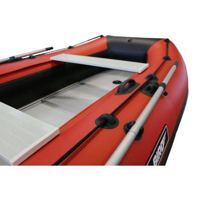 Лодка Polar Bird 385М Merlin (чёрно-красный) стеклокомпозит