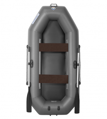 Лодка гребная под мотор Лоцман Стандарт 280 (серый)