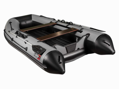 Надувная ПВХ лодка X-River Agent 390 НДНД (пиксель , серая фурнитура)