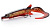 Силиконовая приманка Savage Gear 3D Hybrid Pike 17cm 47gr Sinking Red Belly