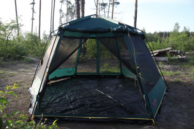 Палатка-Шатер TRAMP Mosquito LUX Green 4.3х3.7х2.25 м (V2)
