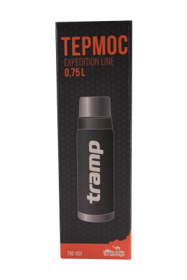 Термос Tramp Expedition Line 0,75 л черный