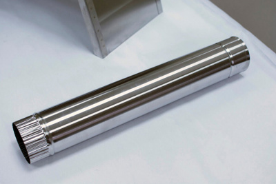 Труба составная Берег нержавеющая сталь 500х100мм