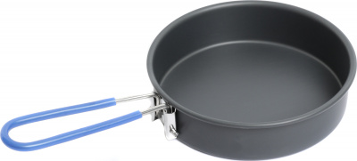 Котелок туристический Tramp с крышкой-сковородой из анодированного алюминия 1 л TRC-039