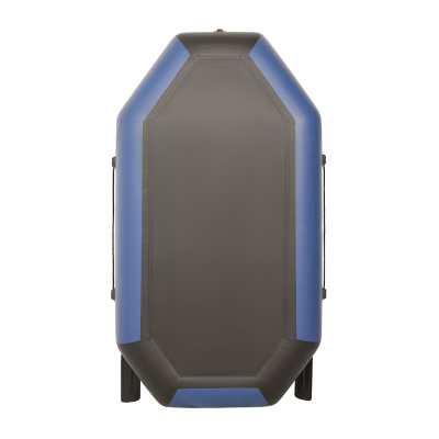 Лодка гребная под мотор Sharks S280 Люкс синий/чёрный (пол-книжка)