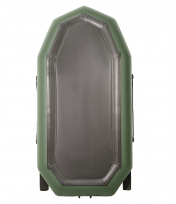 Лодка гребная под мотор Лоцман Профи 260 (зелёный)