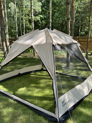 Палатка-Шатер TRAMP LITE Bungalow Sand 3x3x2.25 м (V2)