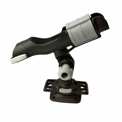 Держатель удилища с пластиковым креплением №2 на жёсткий борт