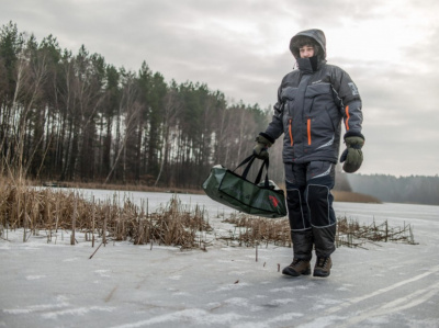 Костюм-поплавок зимний рыболовный Graff (WARMGUARD) 217-O-B XXXL (176-182)