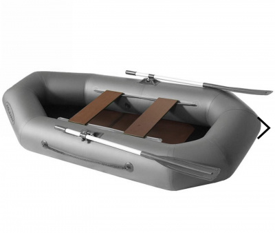 Лодка гребная Лоцман С-280 ЖС (серый)