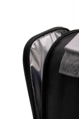 Термос Tramp пищевой в чехле 0.8 л чёрный