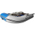 Лодка ПВХ ORCA 305НД (серо - синий)